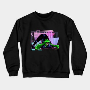 Celeste in Jack'O Pose Crewneck Sweatshirt